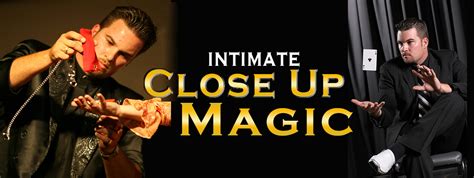 Close by magic entertainer
